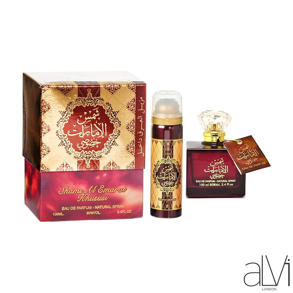 SHAMS AL EMARAT KHUSUSI 100ML WITH DEO 50ML