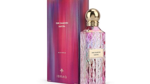 Pink Diamond Sakura 150ML Eau De Parfum by IBRAQ Ibraheem Al Qurashi – Luxury Floral Arabian Perfume